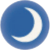 Moon symbol Moon symbol